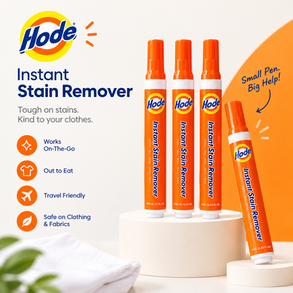 HODE Stain Remover Pen – Quick & Convenient Emergency Stain Removal