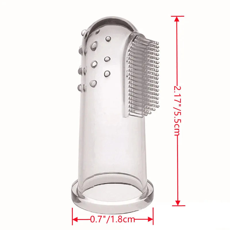 PetDent- 5PCS Pet Finger Toothbrush Set